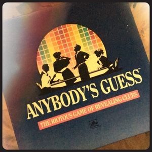 Vintage Anybody’s Guess Game